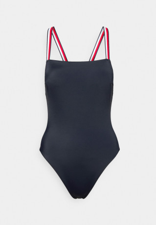 Tommy Hilfiger STRAIGHT NECK  Swimsuit desert sky ПРЯМОЙ ВЫРЕЗ Купальник небо пустыни