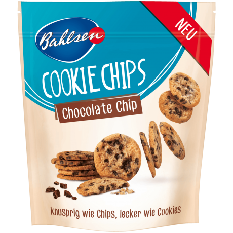 Bahlsen Cookie Chips Шоколадные чипсы 130г