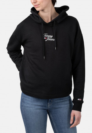 Tommy Hilfiger Hoodie black толстовка с капюшоном черный