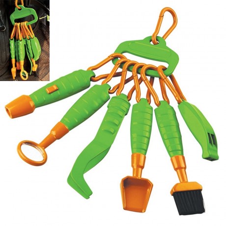 Edu-Toys 6in1 Forscher Set und 5fach Becherlupe Набор исследователей 6 в 1 и 5-кратное увеличительное стекло