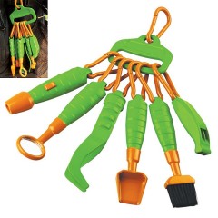 Edu-Toys 6in1 Forscher Set und 5fach Becherlupe Набор исследователей 6 в 1 и 5-кратное увеличительное стекло