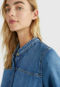 Tommy Hilfiger RUFFLED COLLAR REGULAR FIT OVER Button-down blouse paty RFFLED COLLAR REGULAR FIT OVER Блузка на пуговицах пати