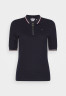 Tommy Hilfiger SLIM GLOBAL ZIP Polo shirt desert sky SLIM GLOBAL ZIP Рубашка поло небо пустыни