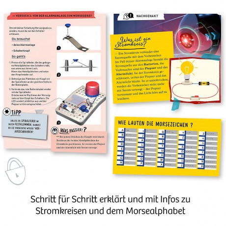 Kosmos Mitbringexperiment Elektro-Alarm Возьмите с собой экспериментальную электрическую сигнализацию