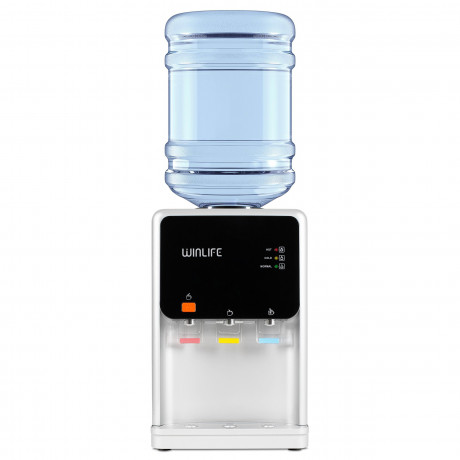 WINLIFE WINLIFE Heisswasserspender Elektrischer Mini Wasserspendergerat,Trinkwasserspender,Getrankspender, mit Kindersicherung fur heissekalte Getranke 5 bis 20 Liter Gallonen  Диспенсер для горячей воды WINLIFE, электрический мини-диспенсер для воды, дис