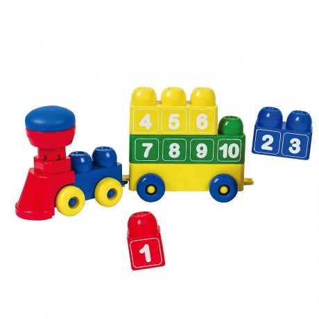 Tutor Blocks Meine ersten Magnetbausteine Zahlenzug Мой первый поезд с числами из магнитных кубиков