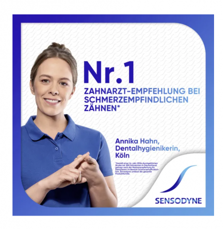 Sensodyne MultiCare Zahnfleischschutz Zahncreme, Зубная паста антибактериальная, уменьшает чувствительность и защищает десна, 75 мл