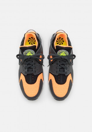 Nike Sportswear AIR HUARACHE CRATER PRM UNISEX Sneaker low anthracite/black/atomic orange/white/volt AIR HUARACHE CRATER PRM UNISEX Низкие кроссовки женские антрацитовый/черный/атомно-оранжевый/белый/вольтовый
