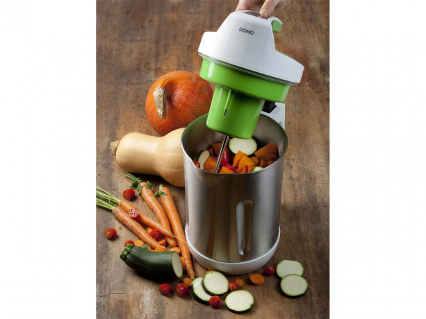 Domo Multikocher, 1000 W, Digitaler Edelstahl Thermo Suppen-Kocher Marmeladen  Smoothiemaker, In wenigen Minuten hausgemachte, gesunde Suppen und kostliche Smoothie  Мультиварка Domo, 1000 Вт, цифровая термосупварка из нержавеющей стали, смузи с джемом, д