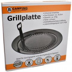 bahama bahama Gaskocher, Camping Grillplatte Universal O30,5cm Grillaufsatz Campingkocher Grillrost Grill Газовая плита Bahama, походная гриль, унивесальная насадка для гриля диаметром 30,5 см, походная плита, решетка для гриля