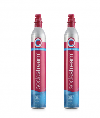 SodaStream SodaStream SodaStream Quick Connect CO-Reservezylinder fur Wassersprudler pink 2stk, Баллон CO2, выход 60 литров, 2 шт
