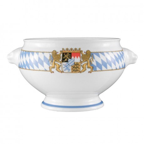 Seltmann Weiden Seltmann Weiden Compact Bayern Lowenkopfterrine o. De. 'Weisswursttopf' 3,0 L Seltmann Weiden Compact Bayern Террин с головой льва o. De. "Вайсвурсттопф" 3,0 л