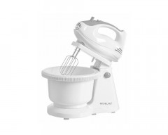 Michelino Handmixer Handmixer 2L Schussel Ruhrgerat Teigmaschine Mixgerat Standmixer Quirl, 30.00 W  Ручной миксер Michelino, ручной миксер, чаша, 2 л, машина для теста Ruhrgerat, подставка для миксера, венчик, 30,00 Вт
