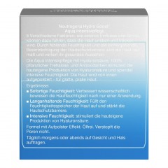 Neutrogena Aqua Intensivpflege Аква интенсивный уход