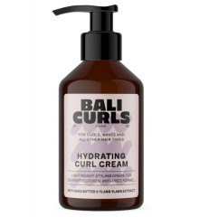 Bali Curls крем для кудрявых волос Hydrating Curl Cream, 150 мл, увлажнение и формирование локонов, анти-фриз, для кудрей и волн, Германия