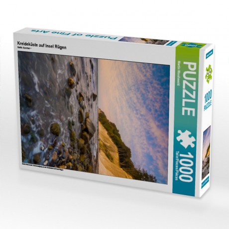 CALVENDO Puzzle CALVENDO Puzzle Kreidekuste auf Insel Rugen Пазл CALVENDO Puzzle Меловое побережье на острове Рюген