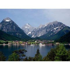 CALVENDO Puzzle CALVENDO Puzzle Blick Richtung Pertisau Пазл CALVENDO Puzzle Вид на Пертизау