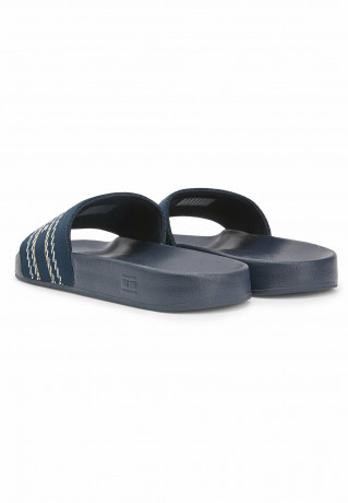 Tommy Hilfiger WEBBING SLIDE Mules space blue WEBBING SLIDE Мюли космический синий