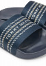 Tommy Hilfiger WEBBING SLIDE Mules space blue WEBBING SLIDE Мюли космический синий