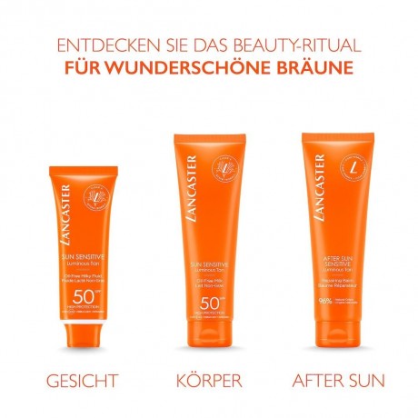 Lancaster Clean Sun Sensitive Milky Fluid SPF 50  Clean Sun Sensitive Milky Fluid SPF 50