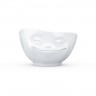 Fiftyeight Products TV Tassen Schale gross weiss grinsend 1,0 L Миска для телевизора большая белая ухмылка 1,0 л