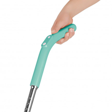 CLEANmaxx CLEANmaxx Akku-Wischmopp Akku-Spray-Mopp, 30 W, 360° Rotation turkis/weiss Беспроводная швабра CLEANmaxx, беспроводная швабра с распылителем, 30 Вт, вращение на 360°, бирюзовый/белый