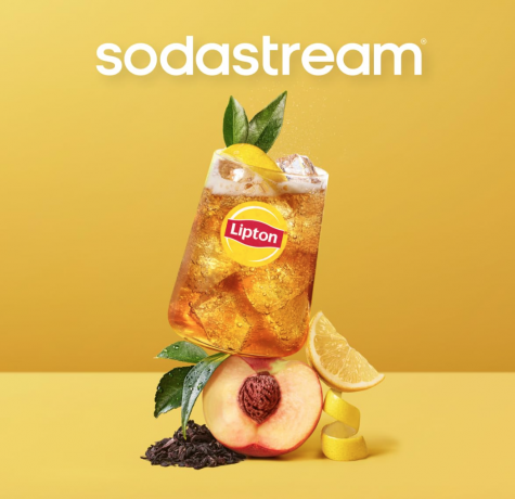 Sodastream drink mix Lipton Zitronen Ice Tea 440ml x 4st, Сироп Lipton Lemon Ice Tea для газированной воды, концентрат напитка со вкусом лимонного чая, до 36 л готового напитка, Набор 4 шт х 440 мл