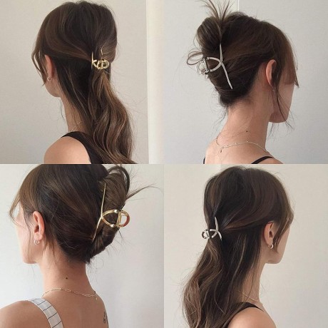 SOHO Iva Metall Haarklammer Silber Iva металлическая заколка для волос