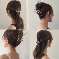 SOHO Iva Metall Haarklammer Silber Iva металлическая заколка для волос