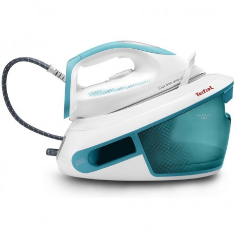 Tefal Tefal Dampfbugelstation SV8010 Bugelstation weiss/turkis Паровая гладильная станция Tefal SV8010 гладильная станция белый/бирюзовый