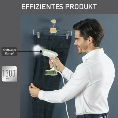 Tefal Tefal Dampfburste DT3053, Access Steam Pocket, 1300 W, ultrakompaktes Design, abklappbaren Bugelkopf, 15 Sek. Aufheizzeit  Паровая щетка Tefal DT3053, Access Steam Pocket, 1300 Вт, ультракомпактная конструкция, складная носовая головка, время нагрев