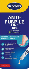 SCHOLL Anti-Fusspilz 4in1 Gel, 10 ml, Шолль Гель от грибка стоп 4в1, лечение и профилактика, 10 мл