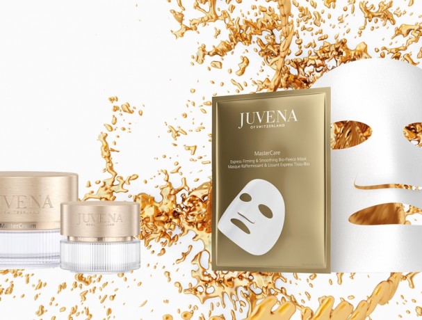 Juvena Master Care Express Firming & Smoothing Bio-Fleece Mask, Ювена Индивидуальные омолаживающие маски для лица мгновенного действия, 5шт x 20 мл