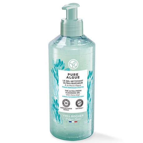 Yves Rocher Pure Algue Ultra-Erfrischendes Reinigungsgel Ультраосвежающий очищающий гель Pure Algue