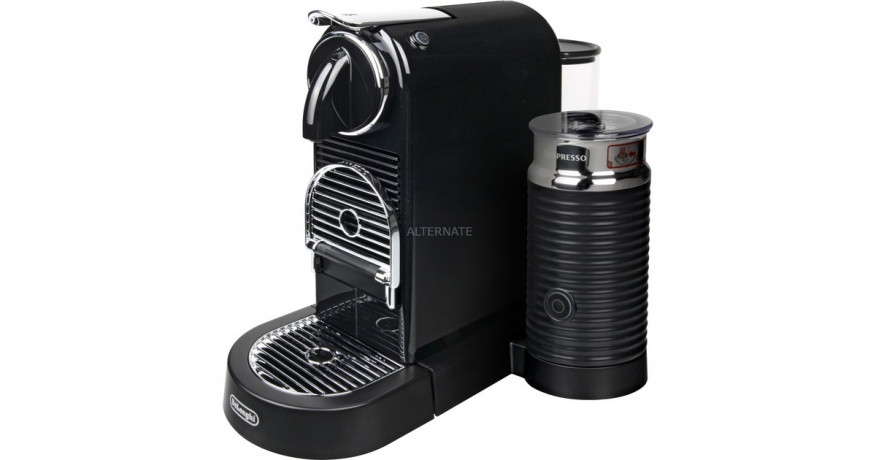 DeLonghi DeLonghi Nespresso Citiz EN 267.BAE, Kapselmaschine schwarz/silber schwarz, silber DeLonghi Nespresso Citiz EN 267.BAE, капсульная машина черный/серебристый
