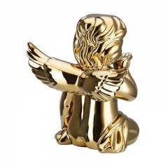 Rosenthal Rosenthal Engel Handkuss mittel Gold titanisiert 10,5 cm Поцелуй руки ангела Rosenthal средний золотой титанированный 10,5 см