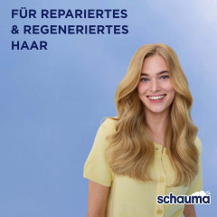 Schauma Shampoo Repair &amp; Pflege, 750 ml, Schauma восстанавливающий шампунь Repair &amp; Pflege с кокосом и провитамином B5, 750 мл