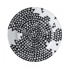 Rosenthal Rosenthal Magic Garden Black Seeds Fruhstucksteller Fahne 21 cm Ободок для тарелки для завтрака Rosenthal Magic Garden Black Seeds 21 см