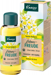 Kneipp Sauna Aufguss Lebensfreude, 100 ml, Kneipp концентрат для сауны Lebensfreude с эфирными маслами литсеи кубебы и лимона, 100 мл