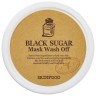SKINFOOD Black Sugar Mask Wash Off  Смываемая маска с черным сахаром