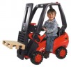 BIG Linde Forklift Tretgabelstapler Педальный вилочный погрузчик Linde Forklift