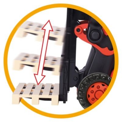 BIG Linde Forklift Tretgabelstapler Педальный вилочный погрузчик Linde Forklift