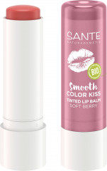 SANTE Smooth Color Kiss Soft Berry, 4.8 g, Санте Оттеночное средство для губ Smooth Color Kiss, оттенок Soft Berry, ягодный, 4,8 г
