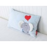 sigikid Baby Kuscheldecke Kissen Set 2-tlg. Elefant Lolo Lombardo blau Spieldecken Комплект подушек для детского одеяла из 2-х предметов. Синий игровой коврик Elephant Lolo Lombardo