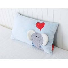 sigikid Baby Kuscheldecke  Kissen Set 2-tlg. Elefant Lolo Lombardo blau Spieldecken Комплект подушек для детского одеяла из 2-х предметов. Синий игровой коврик Elephant Lolo Lombardo