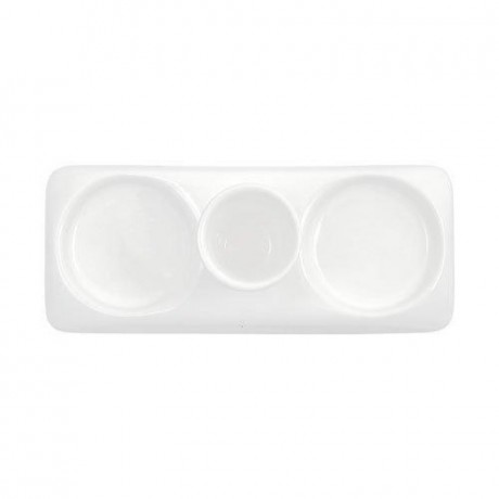 Gmundner Keramik Gmundner Keramik Gruner Rand Untersetzer fur Salz/Pfeffer-Garnitur 17 cm Gmundner Ceramics Gr?ner Rand Подставка для соли и перца набор 17 см