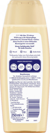 Fa Energising Oriental Neroli Duschcreme 250 ml, Крем для душа FA Oriental Neroli с ароматом нероли, розы и кедра, 250 мл
