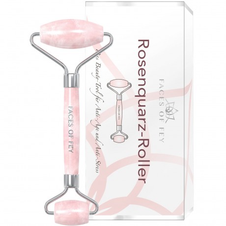 FACES OF FEY Rosenquarz-Roller  Ролик из розового кварца