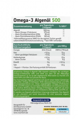 altapharma Omega-3 Algenol Капсулы c EPA и DHA из масла микроводоросли, веганские, 30шт