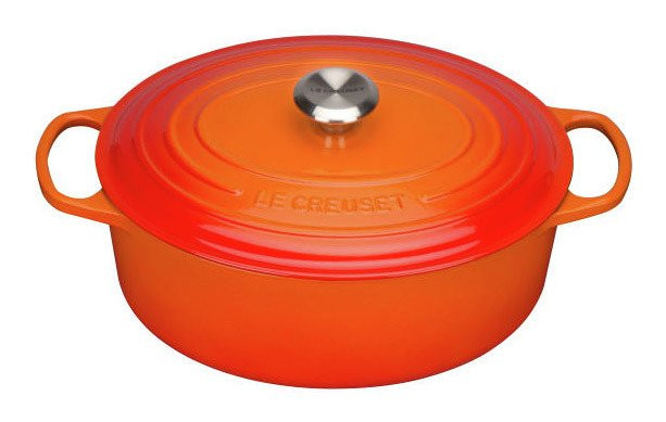 Le Creuset LE CREUSET Br\u00e4ter 31cm SIGNATURE orange LE CREUSET Br>4ter 31см SIGNATURE